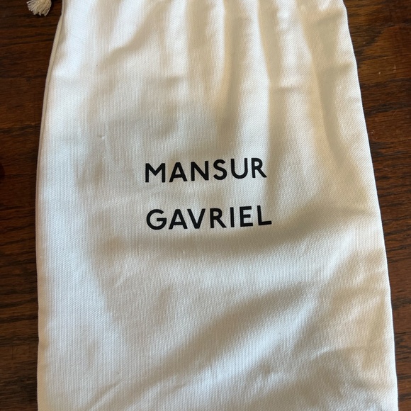 Mansur Gavriel Mini Cloud Clutch with Chain in Flame - Picture 3 of 13